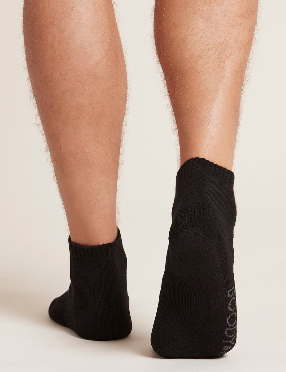 2UNDR Sport Ankle Sock, Black/Grey, 2U71AS-BGR, Mens Athletic Socks