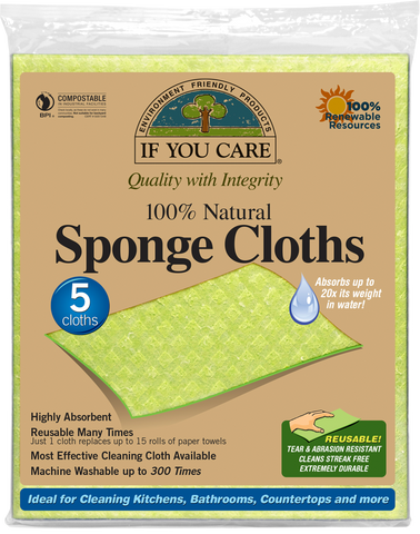 Sponge Cloths - 12 x 5 cloths