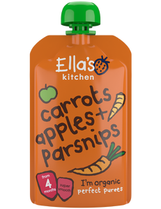 Carrots apples + parsnips