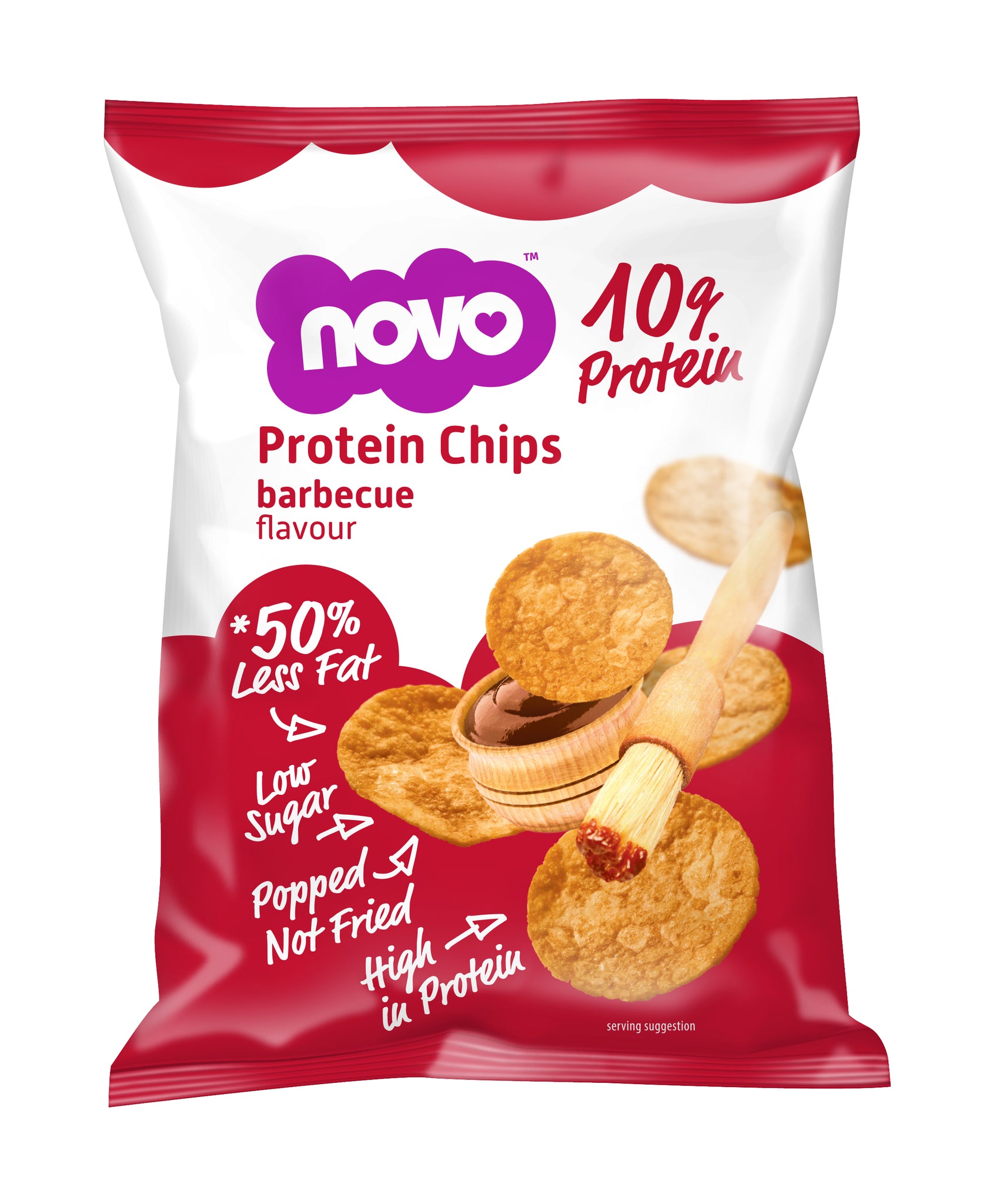 Protein Chips BBQ - 6 x 30g