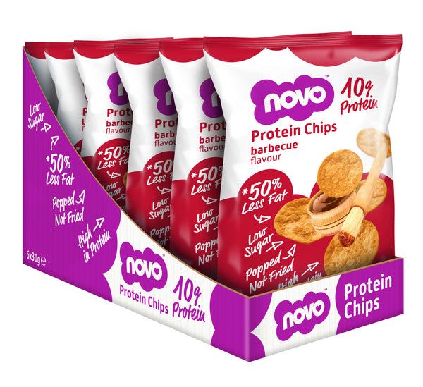 Protein Chips BBQ - 6 x 30g