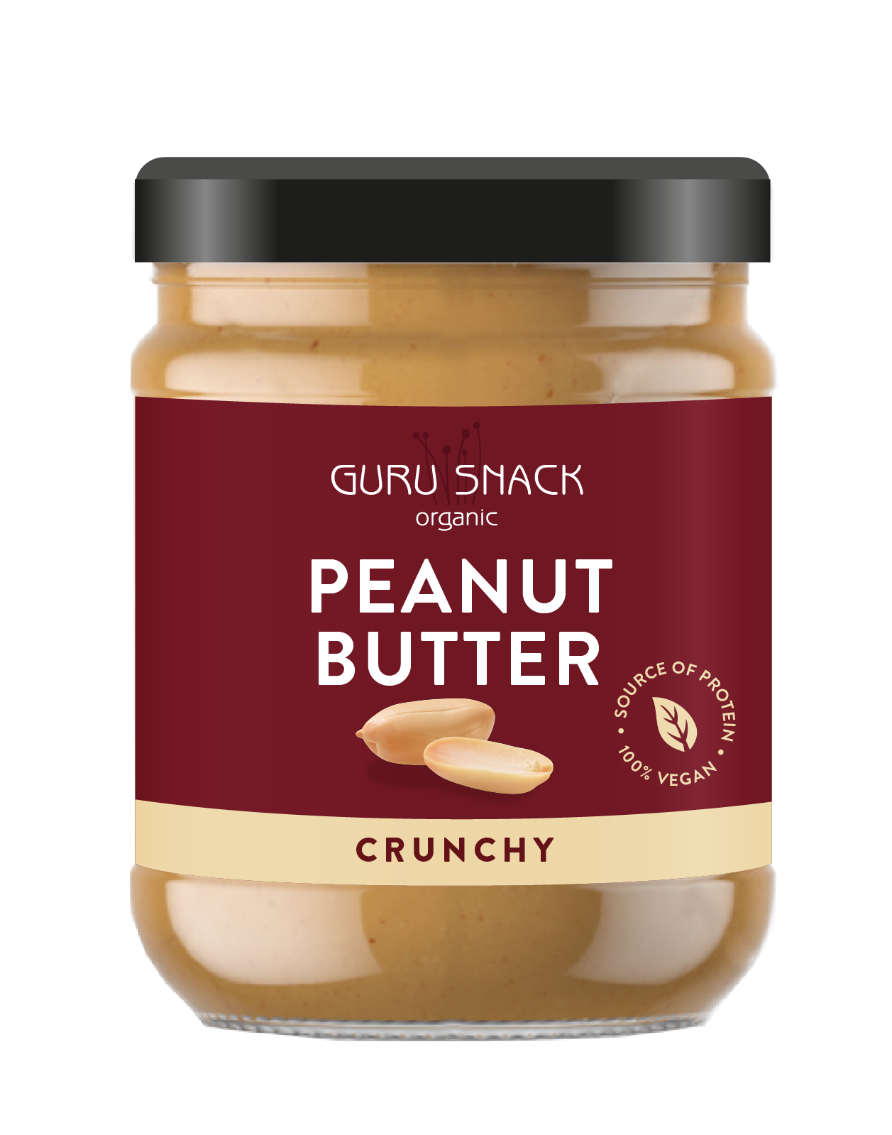Peanut Butter Crunchy Menguy's - sans huile de palme
