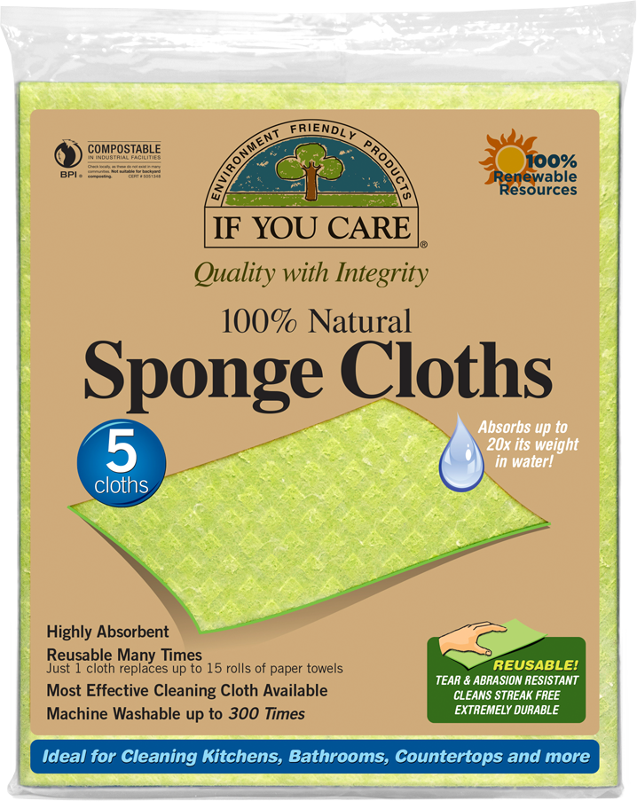 Sponge Cloths - 12 x 5 cloths