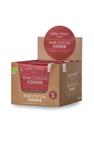 Cocoa Raw Cookie -  12 x 55g per box
