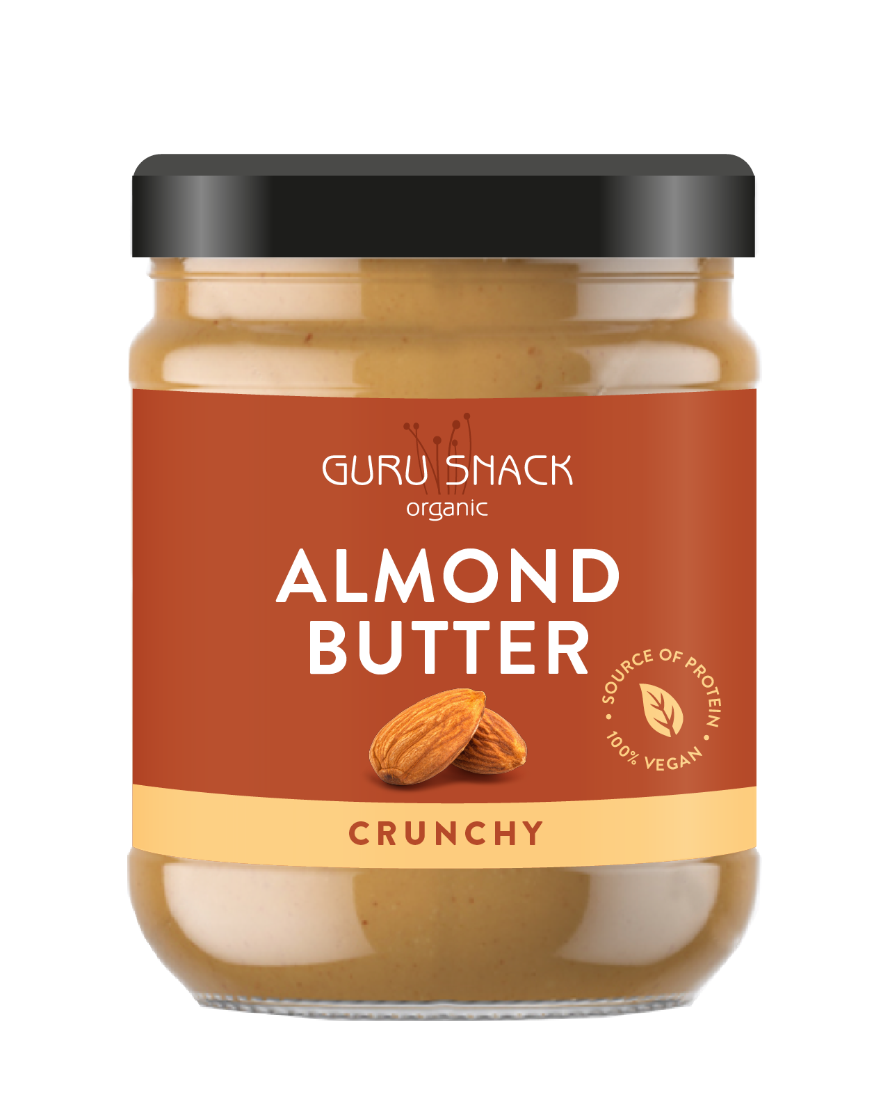 Almond Butter - Crunchy 500g