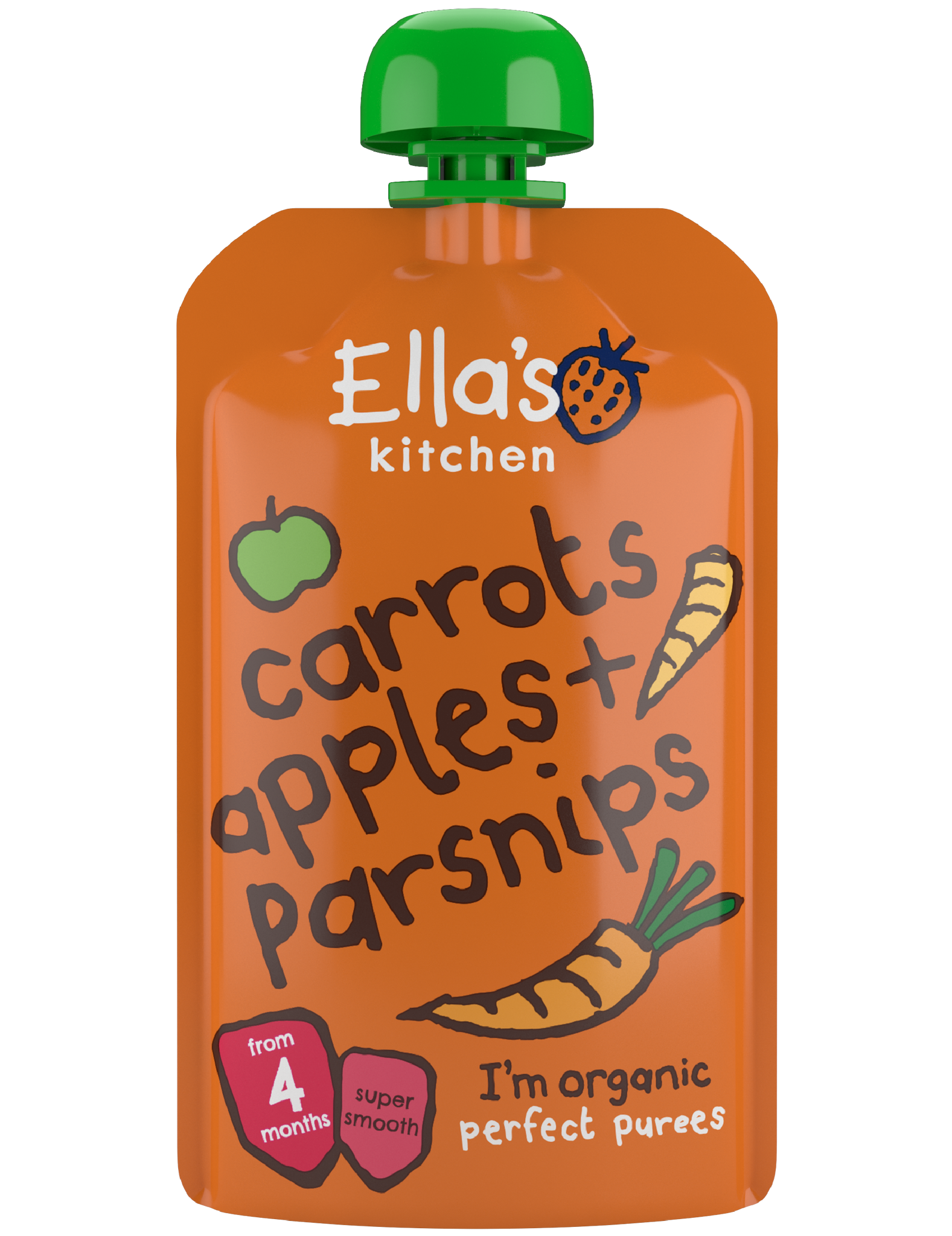 Carrots apples + parsnips