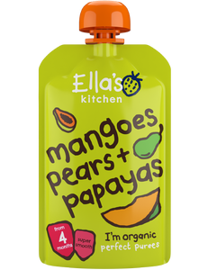 mangoes pears + papayas - 7 x 120 g