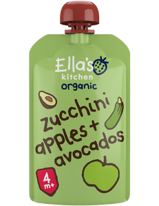 zucchini, apples + avocados - 7 x 120 g