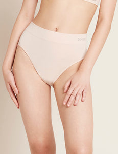Wacoal Women's B-Smooth Hi-Cut Panty, Black/White/Naturally Nude