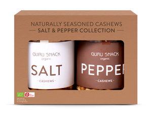 Salt & Pepper Cashew Gift Box - 10 x 280g