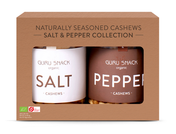 Salt & Pepper Cashew Gift Box - 10 x 280g