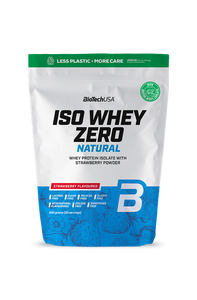 Iso Whey Zero Natural Strawberry - 1 x 500g