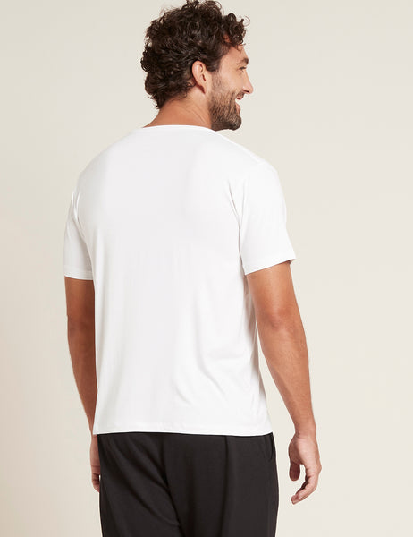 Men's V-Neck T-Shirt - White