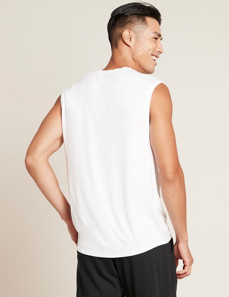 Men's Active Muscle Tee - White