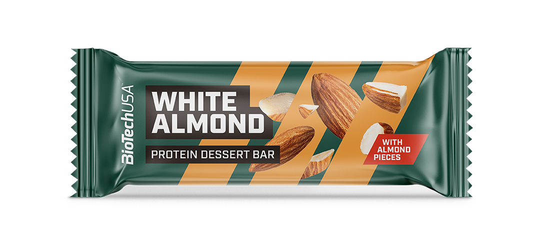 Protein Dessert Bar White Almond - 1 x 50g