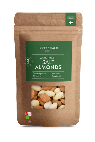 Gourmet Salt Almonds - 8 x 100g