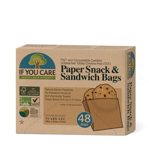 Paper Snack & Sandwich Bags 12 x 48 bags