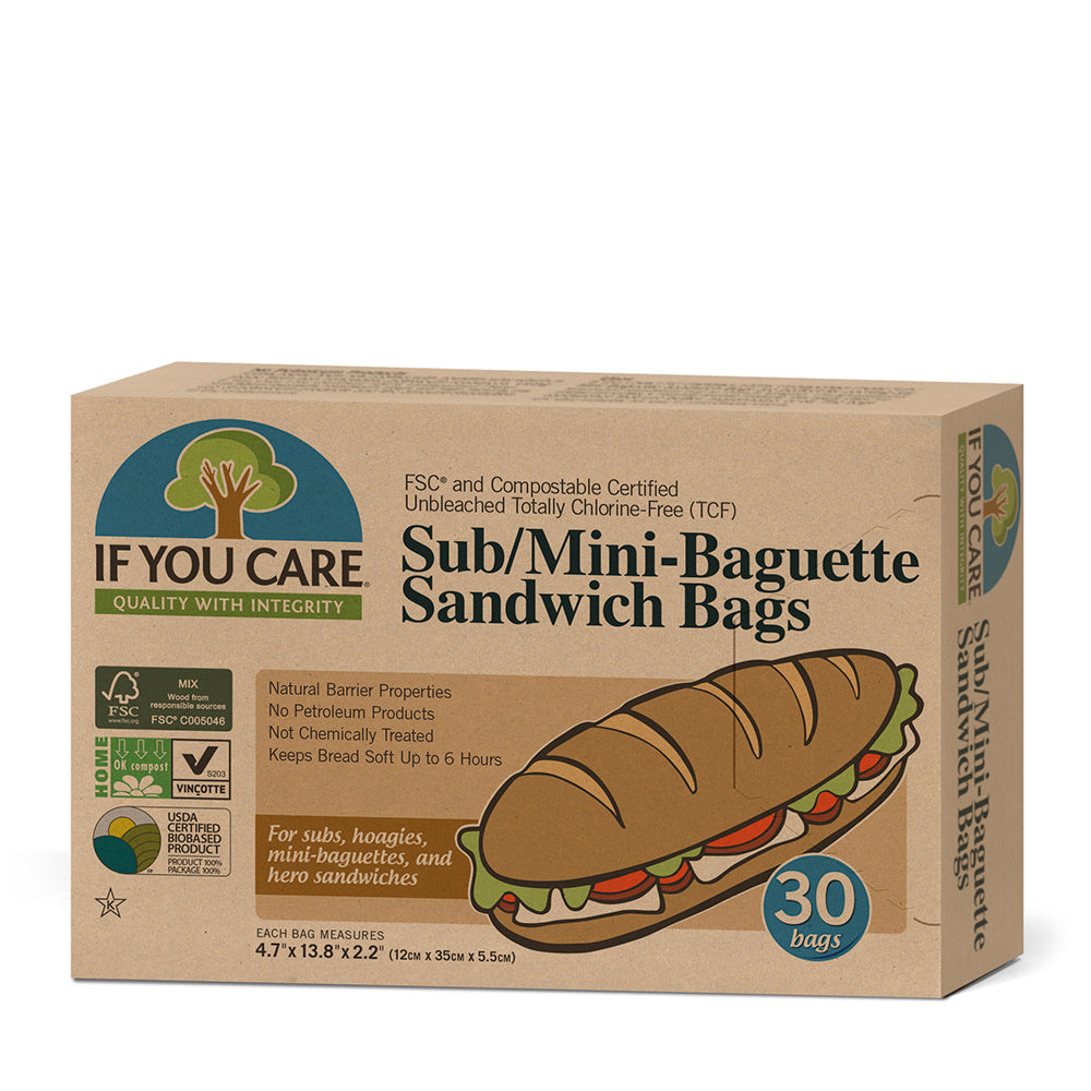 Sub/Mini-Baguette & Sandwich Bags - 12 x 30 bags